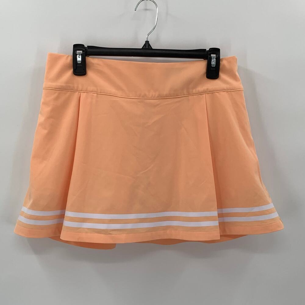 Calia Golf 15" Side Zip Truelight Skort Womens 10 Peach Sherbet UPF 50+ Pockets